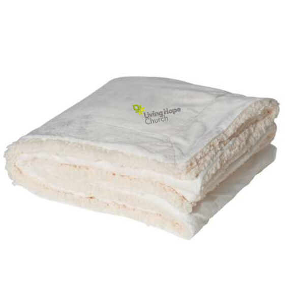 Alpine Fleece - Micro Mink Sherpa Blanket - Embroidered Logo Thumbnail