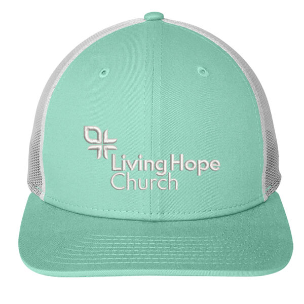 New Era® Snapback Low Profile Trucker Cap - Embroidered Logo Thumbnail