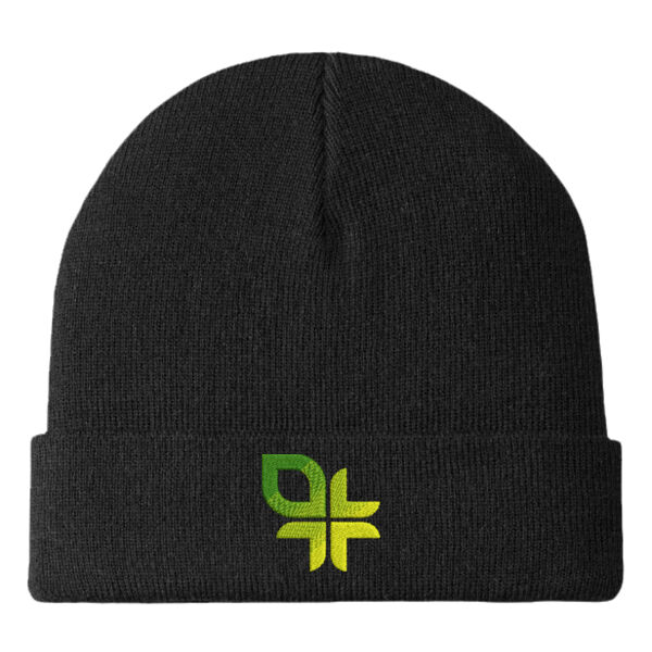 Port Authority ® Knit Cuff Beanie - Embroidered Logo Thumbnail