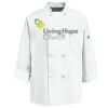 Eight Knot Button Chef Coat with Thermometer Pocket Thumbnail