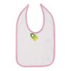Infant Contrast Trim Premium Jersey Bib Thumbnail