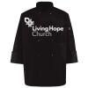 Ten Pearl Button Black Chef Coat Thumbnail
